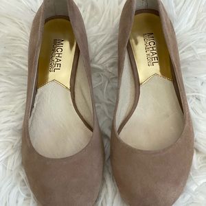Michael Kors Brown Suede Ballet Flats Size 5.5